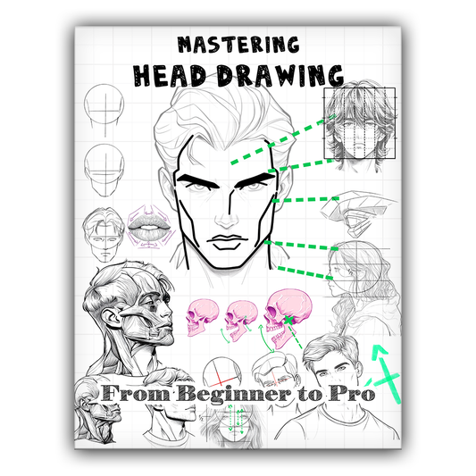 Mastering Head Drawing: From Beginner to Pro Ebook